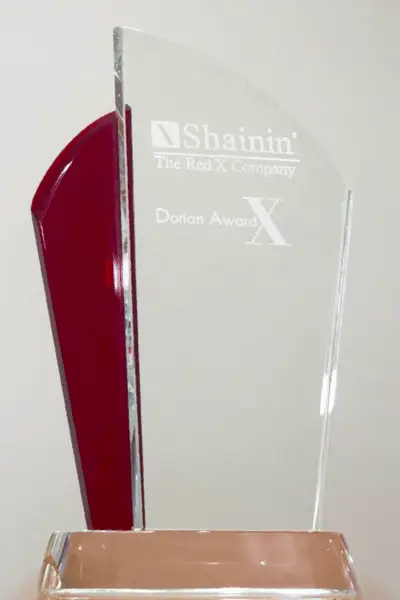 Older Dorian Award Trophy