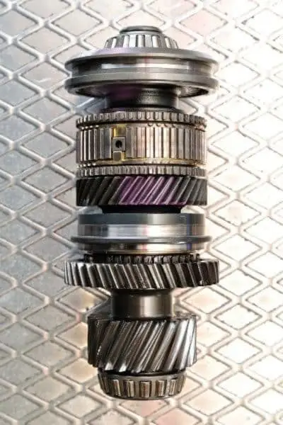 Transmission parts on a diamond plate surface